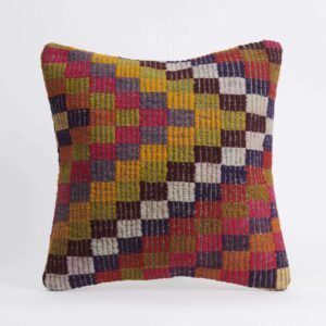 Rainbow Checkers A34 Pillow