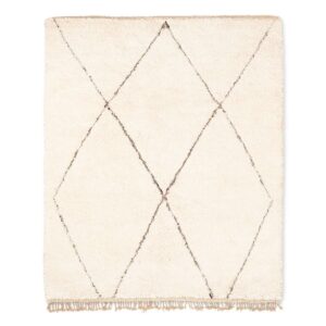 Beni ourain rug, All wool berber moroccan rug - BENICARPETS