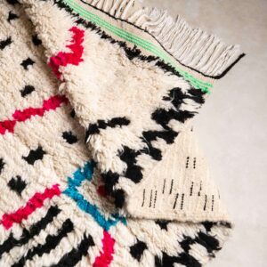 amazing moroccan design rug, azilal handmade rug - BENICARPETS