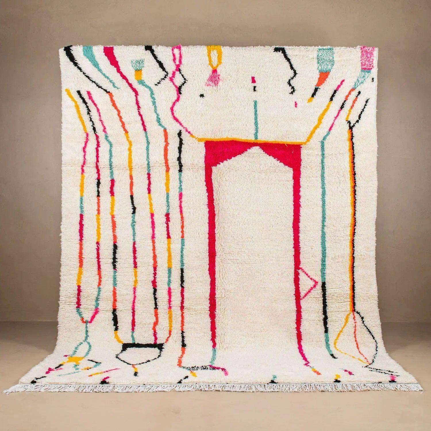 Berber Handmade Fabulous Rug, azilal rug - BENICARPETS