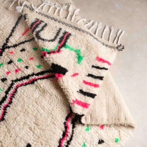 Authentic Handmade rug, Moroccan azilal rug - BENICARPETS