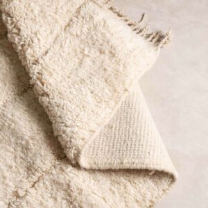 Moroccan rug Hand knotted, Beni ourain rug - BENICARPETS