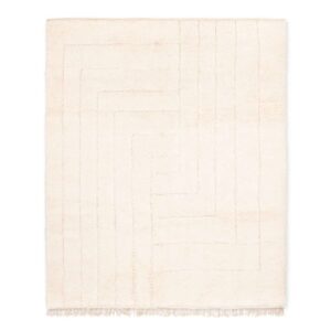 Moroccan rug Hand knotted, Beni ourain rug - BENICARPETS