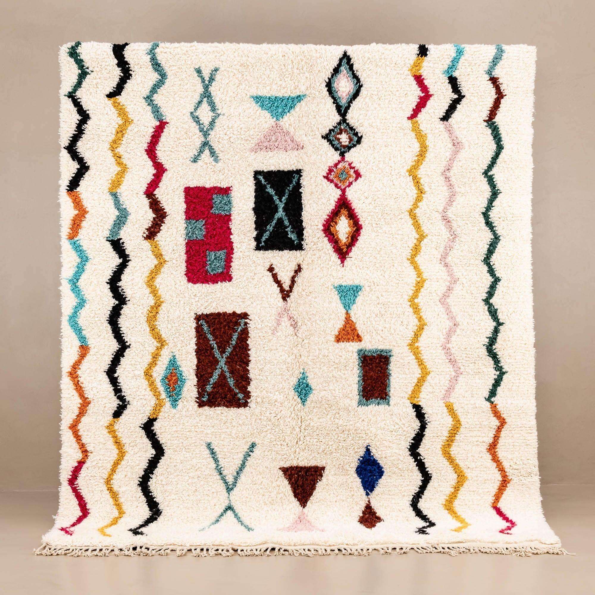 Azilal rug Handwoven Treasures from the Atlas Mountains - BENICARPETS