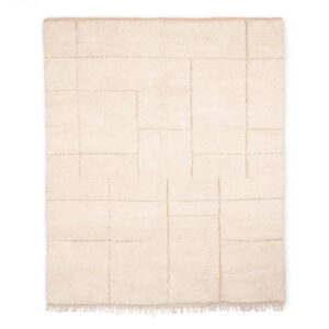 Moroccan Berber Beni Ourain rug, handmade rug - BENICARPETS