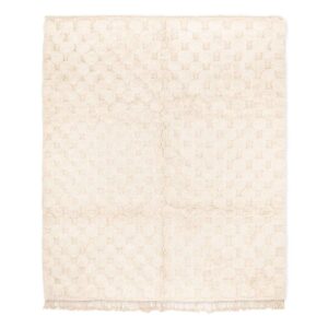 Moroccan Checkered rug, Beni Ourain handmade Rug - BENICARPETS